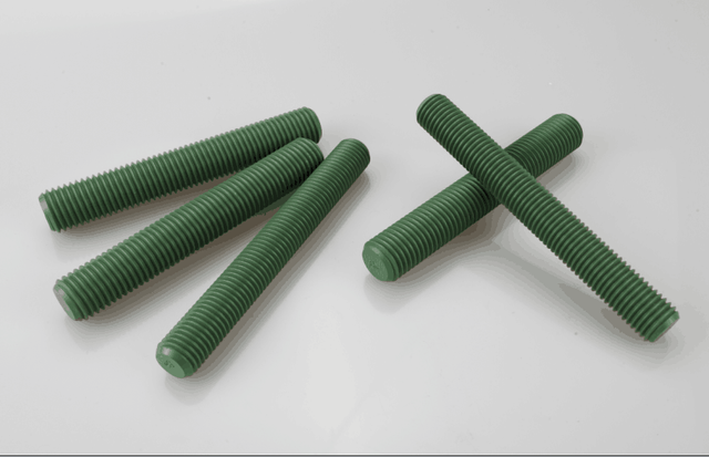 B7 A193 قضيب الخيط قضيب الخيط سبائك الصلب مع الزنك مطلي / المجلفن بالغمس الساخن / داكروميت / هندسي / أسود