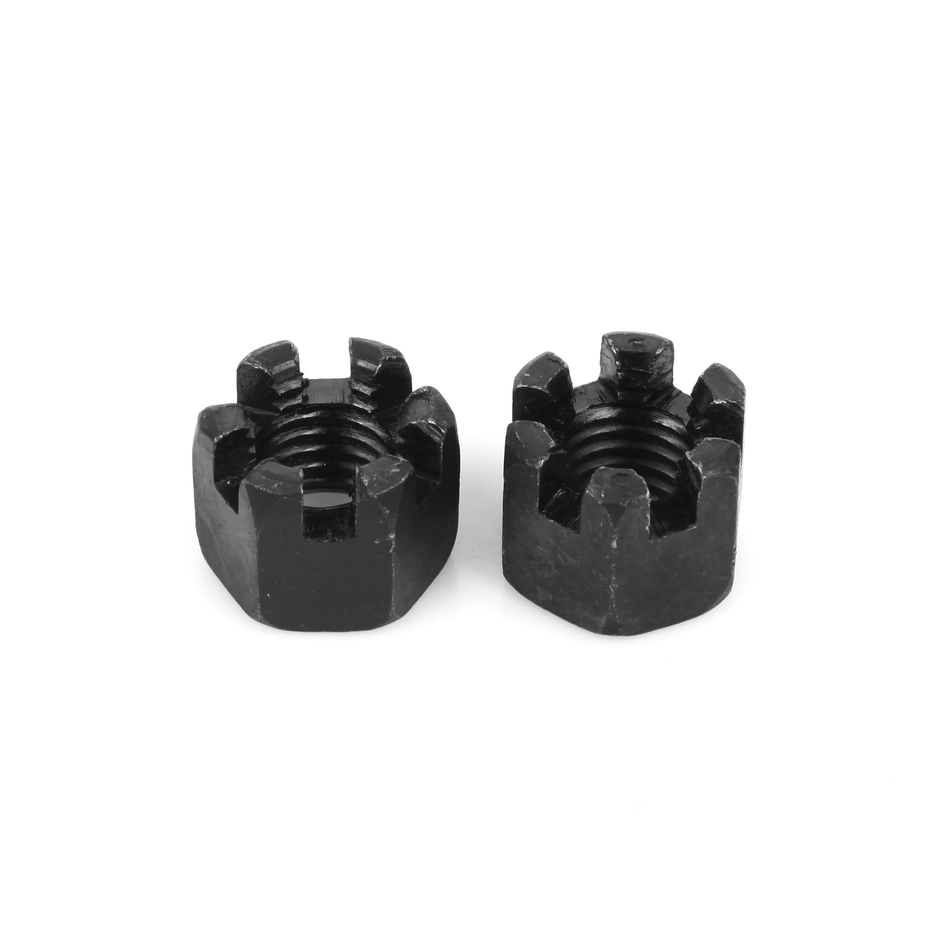 صامولة سداسية مشقوقة Din935 أسود