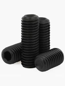 سبائك الصلب مجموعة المسمار الصف 10.9 12.9 مع الانتهاء من الأسود din916 din913 ASME B 18.3 